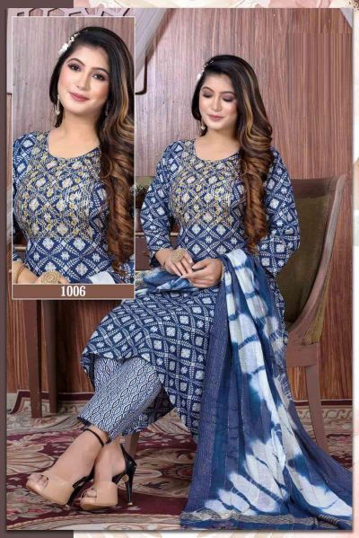 Rc Rangrez 1001-1008 Printed Readymade Catalog